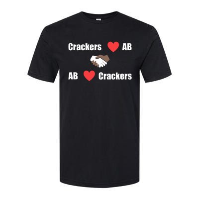 Crackers Love Ab Ab Love Crackers Softstyle CVC T-Shirt