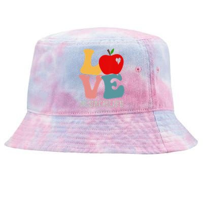 Coach Love Apple Groovy Retro Cute Back To School Tie-Dyed Bucket Hat