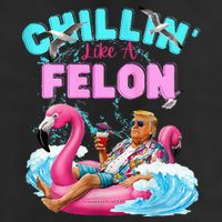 Chillin Like A Felon Summer Retro Pool Knit Cap Winter Beanie