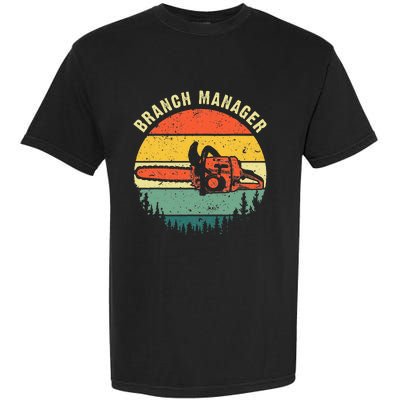 Cool Lumberjack Art Men Women Arborist Logger Branch Manager Garment-Dyed Heavyweight T-Shirt