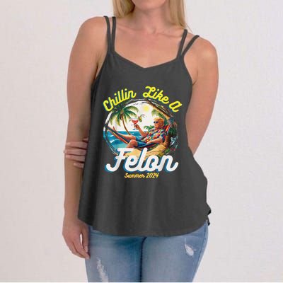 Chillin Like A Felon Summer 2024 Women's Strappy Tank