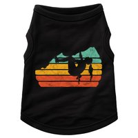 Climb Like A Girl Rock Climbing And Bouldering Retro Gift Doggie Tank