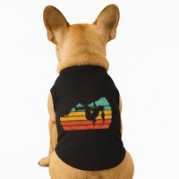 Climb Like A Girl Rock Climbing And Bouldering Retro Gift Doggie Tank
