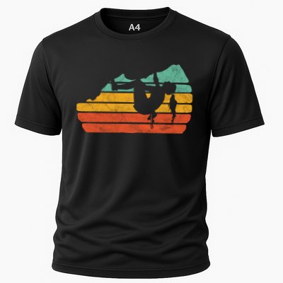 Climb Like A Girl Rock Climbing And Bouldering Retro Gift Performance Shirt
