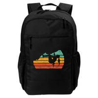Climb Like A Girl Rock Climbing And Bouldering Retro Gift Backpack