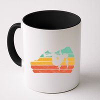 Climb Like A Girl Rock Climbing And Bouldering Retro Gift Mug