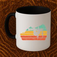 Climb Like A Girl Rock Climbing And Bouldering Retro Gift Mug