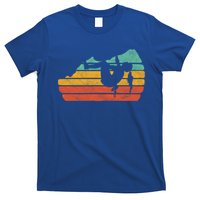Climb Like A Girl Rock Climbing And Bouldering Retro Gift T-Shirt