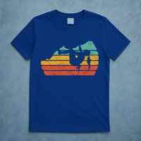Climb Like A Girl Rock Climbing And Bouldering Retro Gift T-Shirt