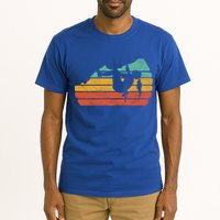 Climb Like A Girl Rock Climbing And Bouldering Retro Gift Tall T-Shirt