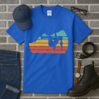 Climb Like A Girl Rock Climbing And Bouldering Retro Gift Tall T-Shirt