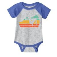 Climb Like A Girl Rock Climbing And Bouldering Retro Gift Infant Baby Jersey Bodysuit