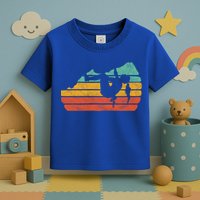 Climb Like A Girl Rock Climbing And Bouldering Retro Gift Toddler T-Shirt