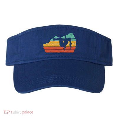 Climb Like A Girl Rock Climbing And Bouldering Retro Gift Visor