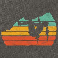 Climb Like A Girl Rock Climbing And Bouldering Retro Gift Cotton Canvas Backpack