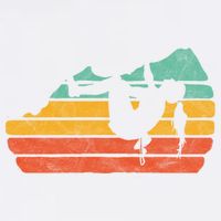 Climb Like A Girl Rock Climbing And Bouldering Retro Gift Garment-Dyed Sweatshirt