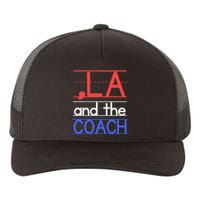 Comma La And The Coach Harris Walz 2024 Educators Yupoong Adult 5-Panel Trucker Hat