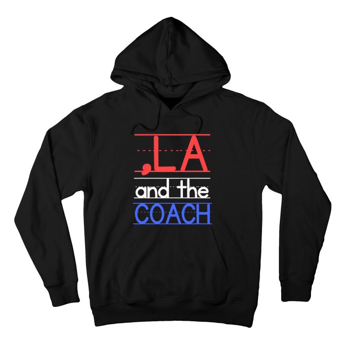 Comma La And The Coach Harris Walz 2024 Educators Hoodie