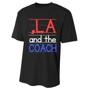 Comma La And The Coach Harris Walz 2024 Educators Performance Sprint T-Shirt