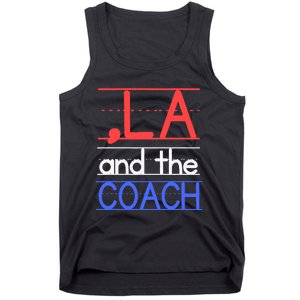 Comma La And The Coach Harris Walz 2024 Educators Tank Top