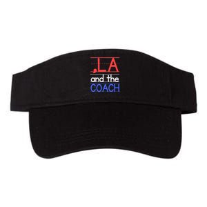 Comma La And The Coach Harris Walz 2024 Educators Valucap Bio-Washed Visor