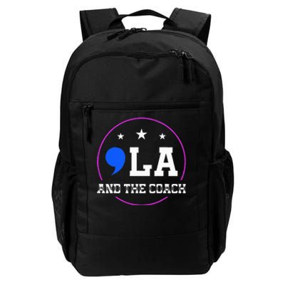 Comma La And The Coach Kamala Harris & Tim Walz Daily Commute Backpack