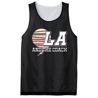 Comma La And The Coach Kamala Harris & Tim Walz Mesh Reversible Basketball Jersey Tank