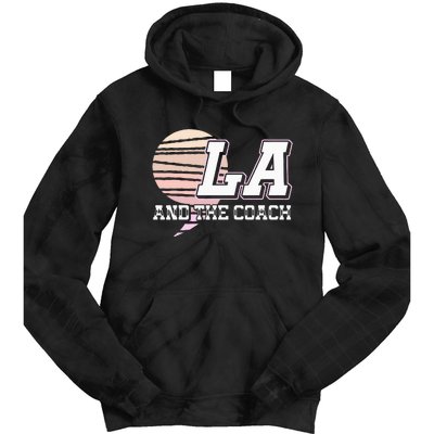 Comma La And The Coach Kamala Harris & Tim Walz Tie Dye Hoodie