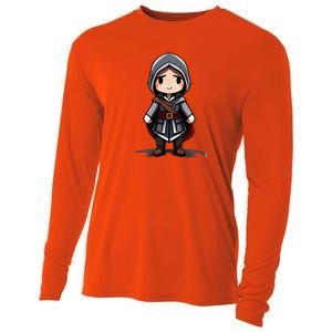 Cute Little Assassins Cooling Performance Long Sleeve Crew