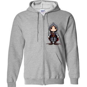 Cute Little Assassins Full Zip Hoodie