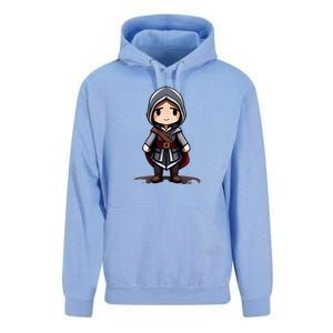 Cute Little Assassins Unisex Surf Hoodie