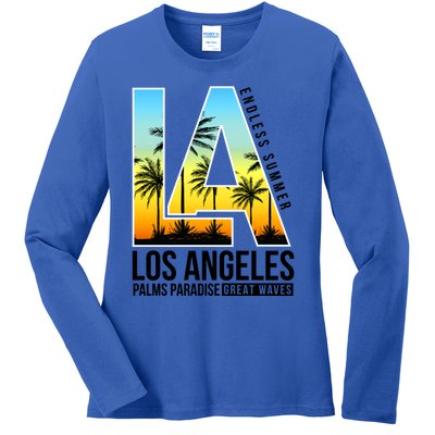 Cool Los Angeles California Dreaming Los Angeles California Gift Ladies Long Sleeve Shirt