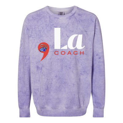 Comma La And The Coach Colorblast Crewneck Sweatshirt