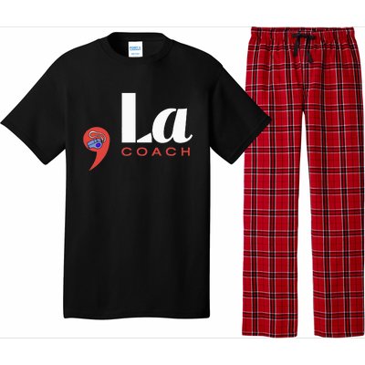 Comma La And The Coach Pajama Set