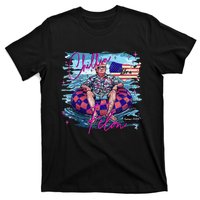 Chillin Like A Felon Retro Summer Funny Trump 2024 T-Shirt