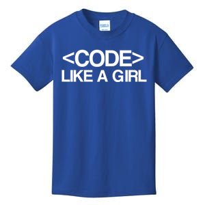 Code Like A Gift Coder Geek Programming Cool Gift Kids T-Shirt