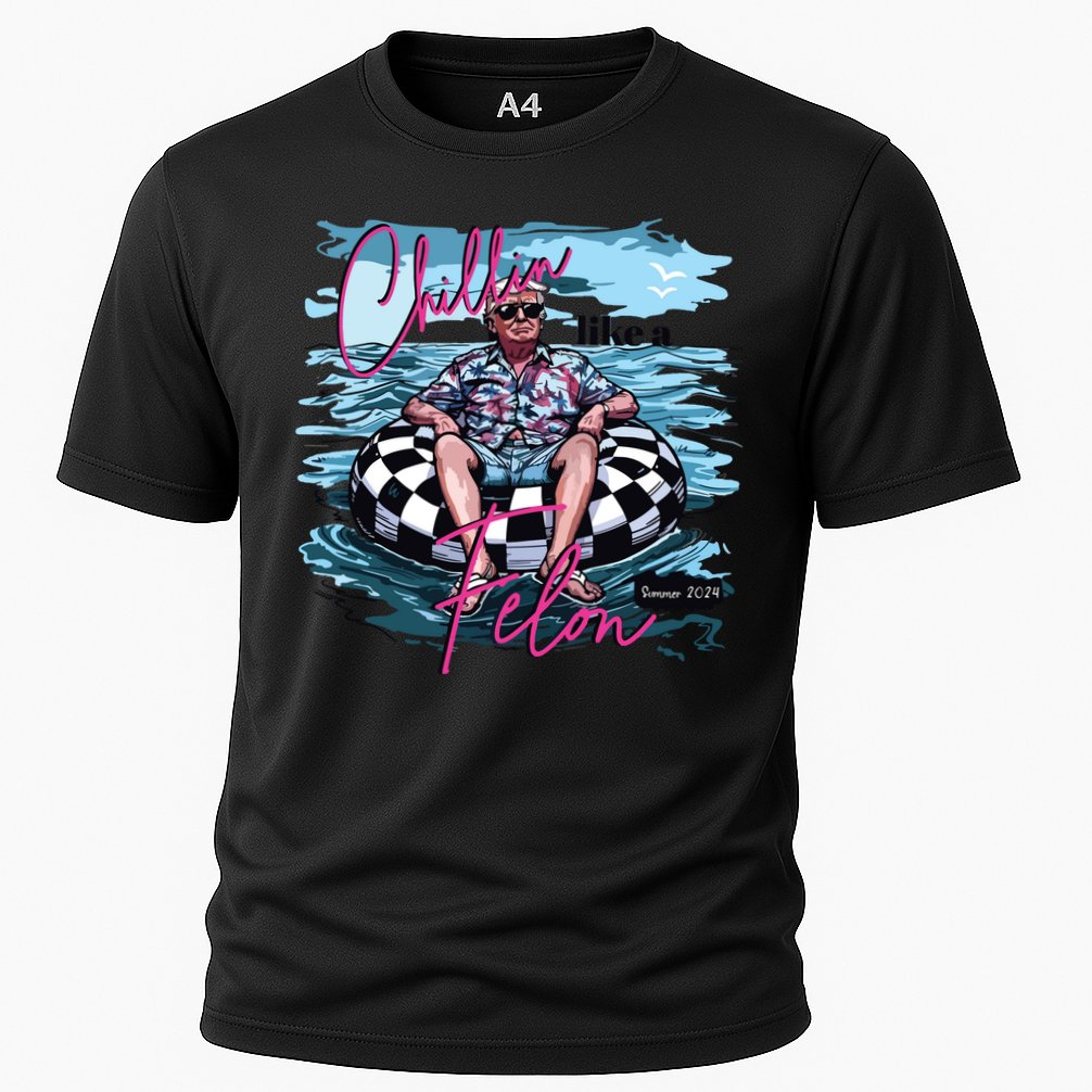 Chillin Like A Felon Funny Trump Trump Summer 2024 Performance Shirt