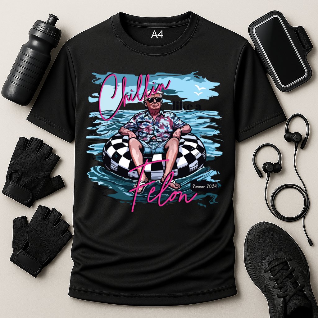 Chillin Like A Felon Funny Trump Trump Summer 2024 Performance Shirt