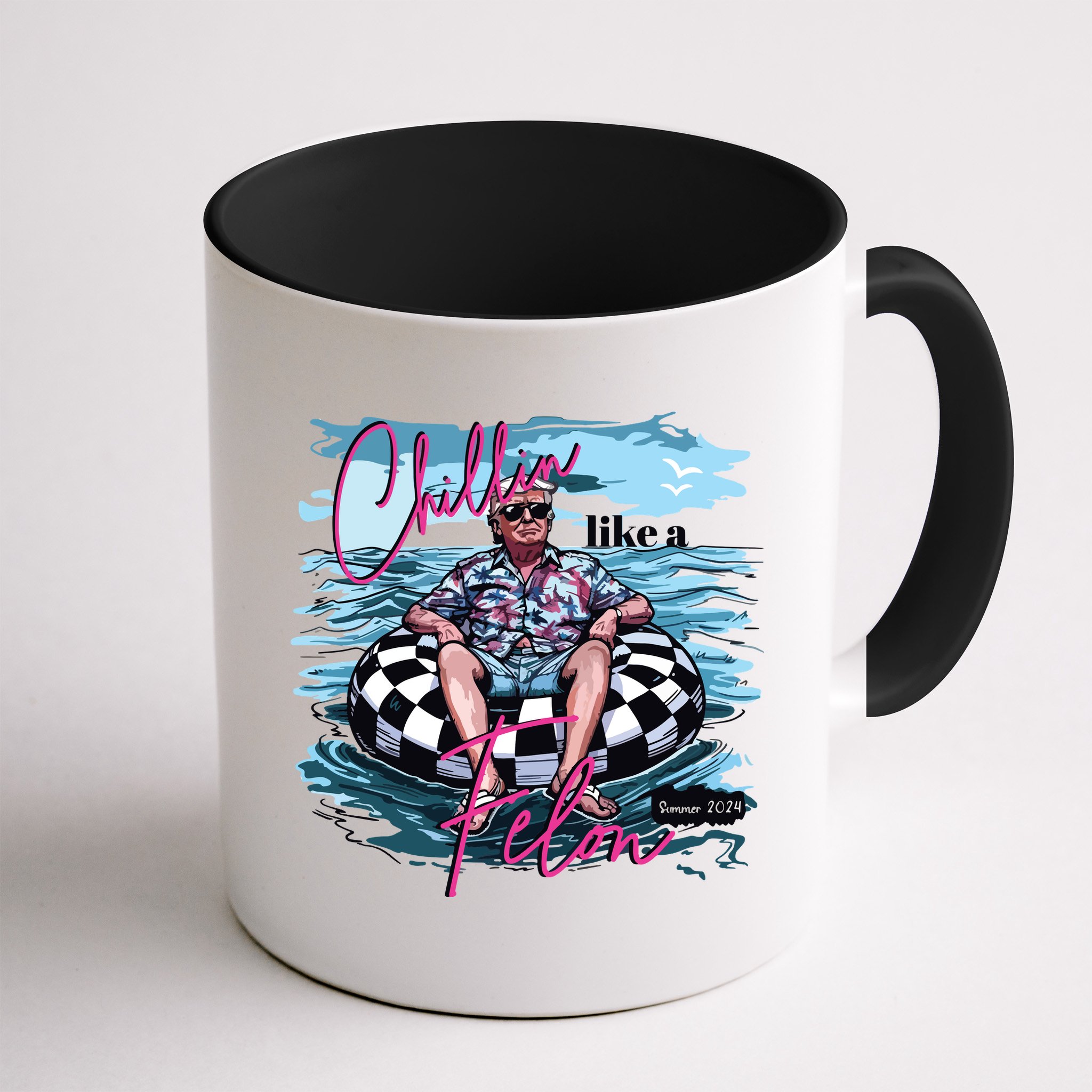 Chillin Like A Felon Funny Trump Trump Summer 2024 Mug