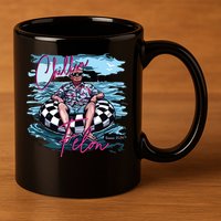 Chillin Like A Felon Funny Trump Trump Summer 2024 11oz C Handle Ceramic Mug