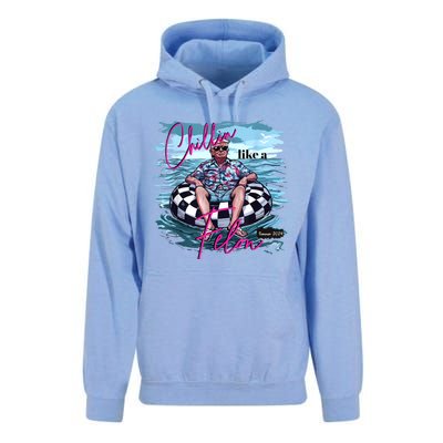 Chillin Like A Felon Trump For President 2024 Unisex Surf Hoodie