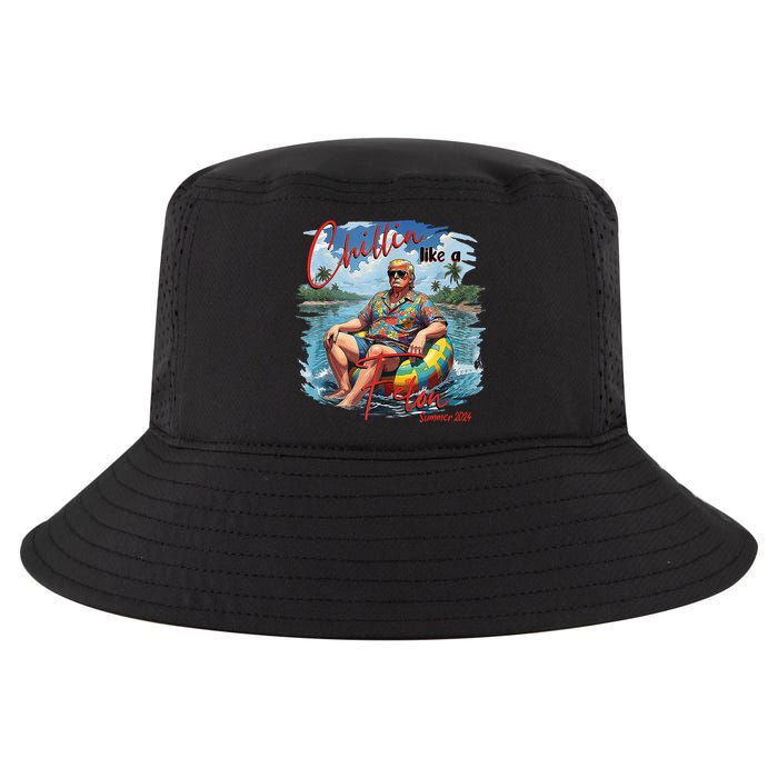 Chillin Like A Felon Summer 2024 Cool Comfort Performance Bucket Hat