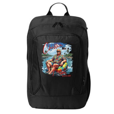 Chillin Like A Felon Summer 2024 City Backpack