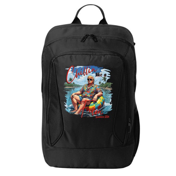 Chillin Like A Felon Summer 2024 City Backpack