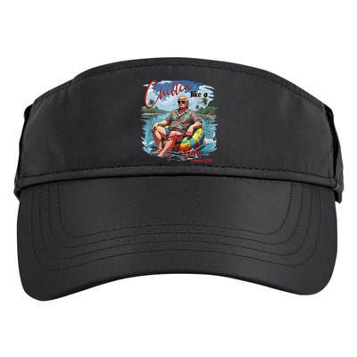 Chillin Like A Felon Summer 2024 Adult Drive Performance Visor