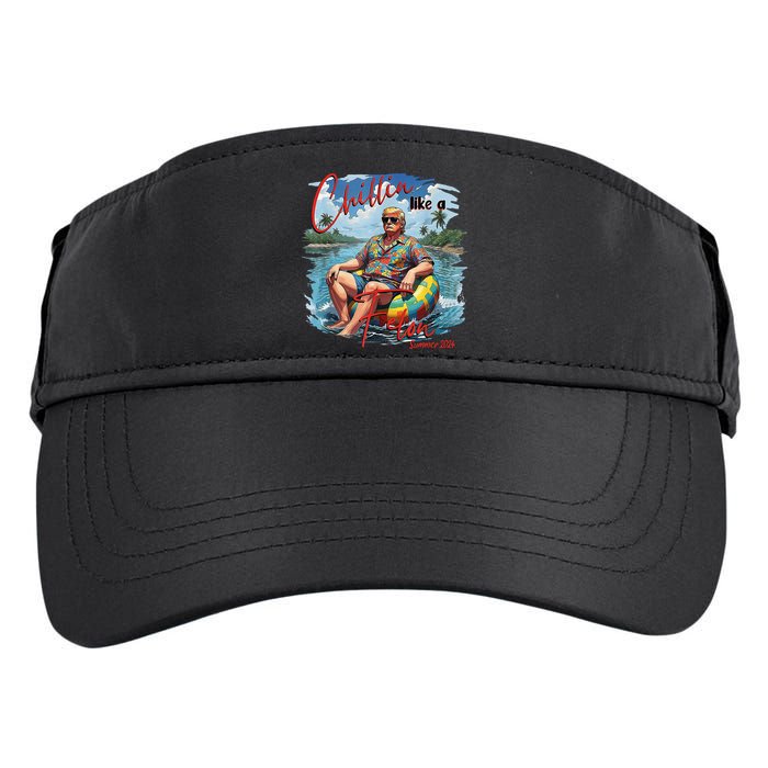 Chillin Like A Felon Summer 2024 Adult Drive Performance Visor
