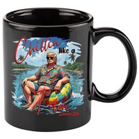 Chillin Like A Felon Summer 2024 11oz C Handle Ceramic Mug