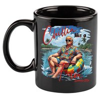 Chillin Like A Felon Summer 2024 11oz C Handle Ceramic Mug