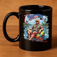 Chillin Like A Felon Summer 2024 11oz C Handle Ceramic Mug