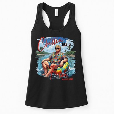 Chillin Like A Felon Summer 2024 Womens Tank Top
